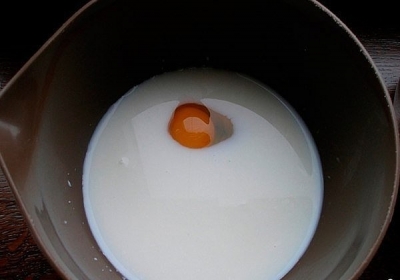 Оладьи с яблоками