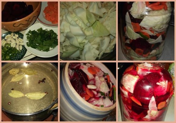 Маринованная капуста по-грузински