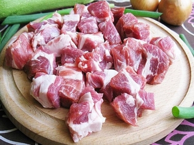 Свинина с кабачками
