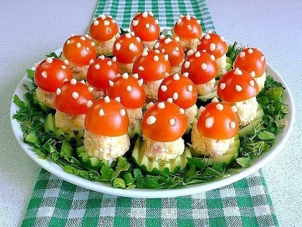 4) ЗАКУСКА "МУХОМОР"