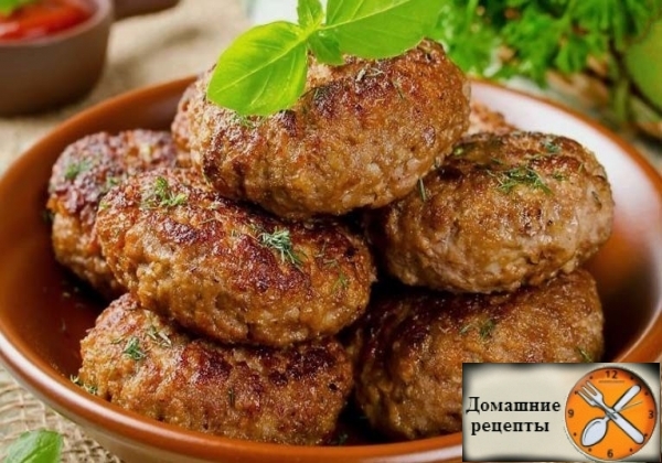 котлеты. дом. рецепты